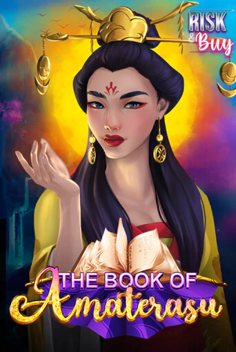 Amaterasu Book pokie tile with a Japanese sun goddess motif