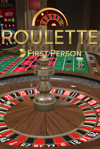 First Person Roulette table game tile with a 3D wheel above the betting layout